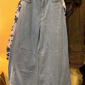Light Blue Denim WIDE LEG